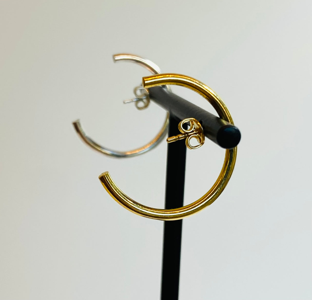 Lunar Hoop oorbel (per stuk)